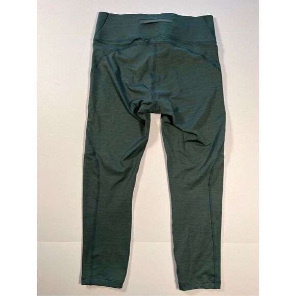 Outdoor Voices Cropped Leggings Green Blue Spacedye Athletic Womens Size Medium - Picture 4 of 8